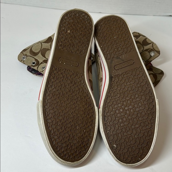 COACH Monogram high/low top sneakers - Picture 6 of 10